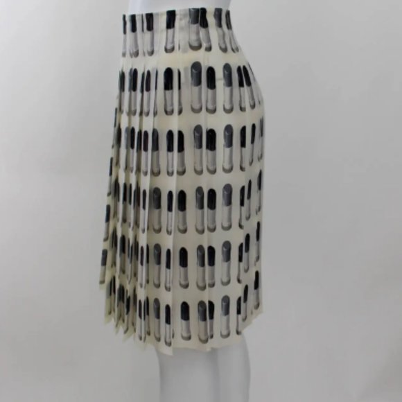 ICONIC VINTAGE PRADA LIPSTICK RUNWAY SKIRT RARE COLLECTIBLE 40 / 4 - Picture 3 of 13